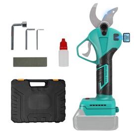 Electric Pruning Shears for Makita 18V Battery, Portable Cordless Garden Pruner Brushless & Imported Steel Blades 30mm (1.2Inch) Cutting Diameter For Gardening Tree Branch (Battery Not Included)