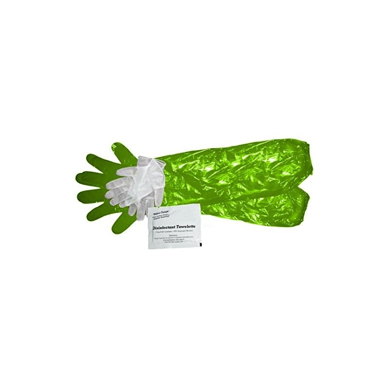 HME Product Single Game Cleaning Gloves , 1.00 x 4.00