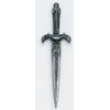 Haller Letter Opener Miniature Sword, Silver, 23 cm