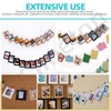 Cimeton 50Pcs Brown Paper Picture Frames 3" 4" 5" 6"