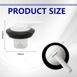 2 PCS Fuel Tank Vent Valve with Grommet Seal Kit - Compatible with Jeep Cherokee, Grand Cherokee, Comanche, & Wrangler Models - Replaces 5360058 911-060