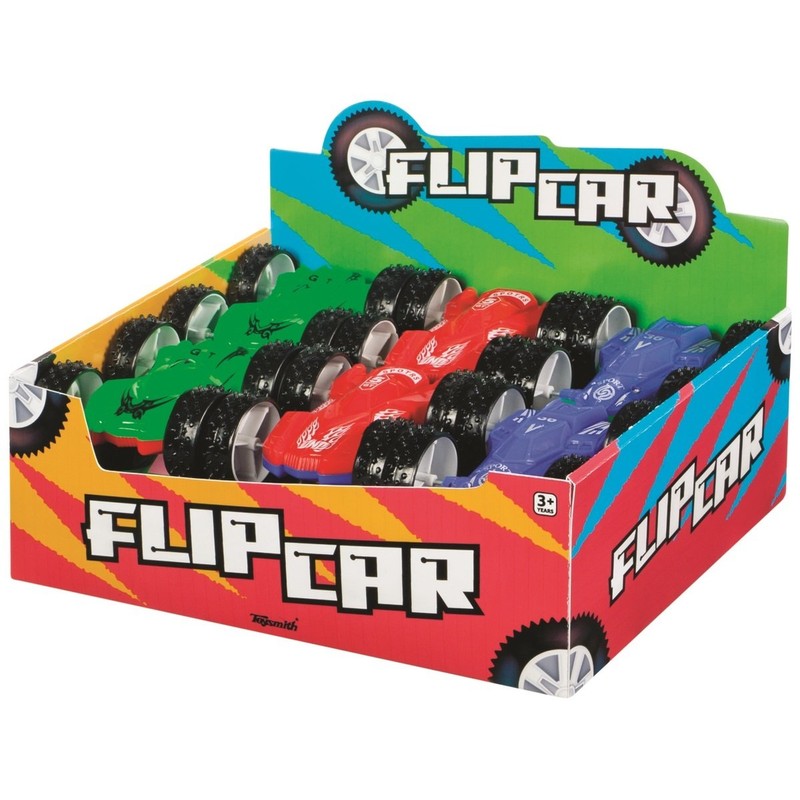 Toysmith - Double Sided Flip Car (1-Pack)