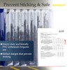 Plastic Vinyl Strip Door Curtain, 148 Ft * 7 in