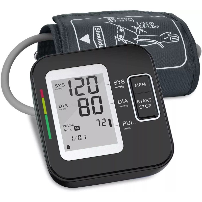 Lovia Blood Pressure ,Automatic Upper Arm Monitor Digital Cuff Machine