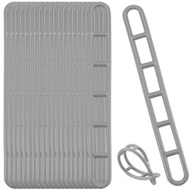 Plastic guy element, 6-hole rope tensioner, camping guy ladder, tarpaulin tensioner, tent awning ladder for tensioning, tent tensioner of awnings, camping tent, tarpaulins (20)