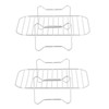 Double Layer Baking Grill Stainless Steel Dishwasher Safe Heat Evenly