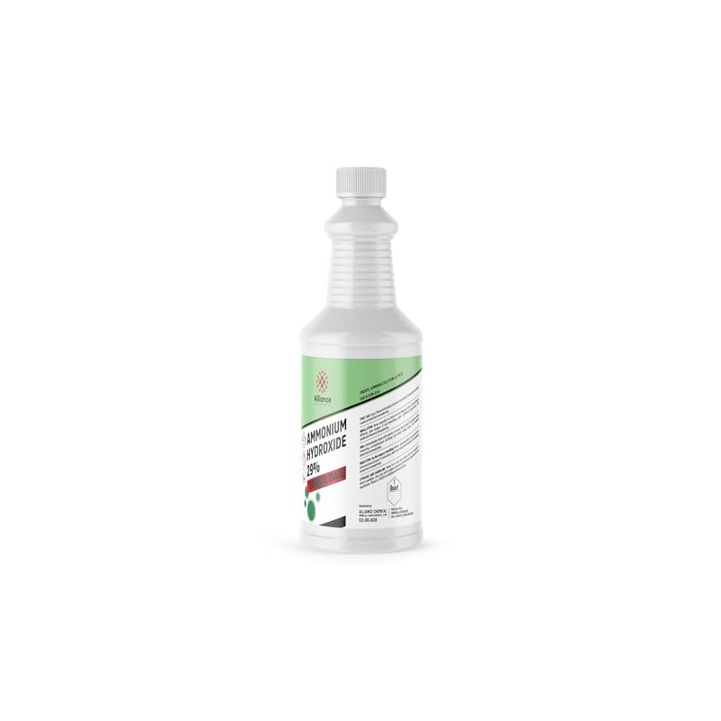 Ammonium Hydroxide 29% Technical Grade - 1 Quart Bottle -