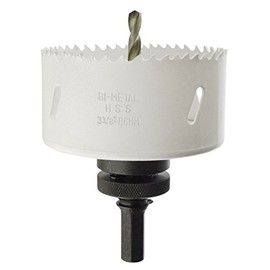 86mm HSS Hole Saw Holesaw BiMetal Blade Cutter Drill And Drill Adaptor Arbor