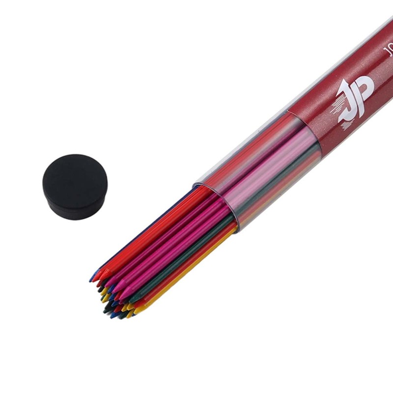 MROOFUL 2.0mm Pencil Lead Refills，2B ，Colorful 2mm Mechanical Pencil Graphite