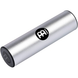 Meinl Percussion Round Aluminium Shaker - Large Live - Musical Instrument with loud Sound - Aluminium, Silver (SH9-L-S)