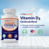 Vitamatic Vitamin D3 Weekly Dose 50,000 IU (Cholecalciferol) 60 Veggie