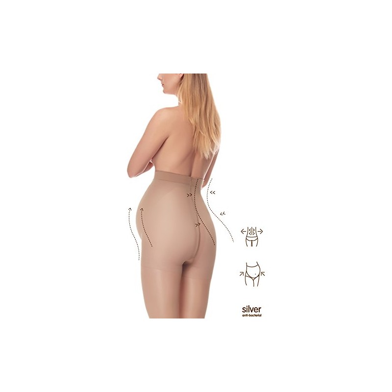 Antie Women's 40 DEN Pregnancy Tights M5109 (Natural, L (Manufacturer