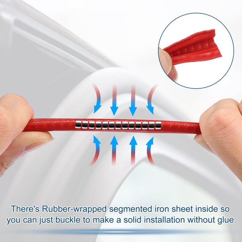 X AUTOHAUX 10ft Car Door Edge Guard U Shape Rubber