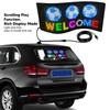 Flexible LED Car Screen 32x32 Resolution Bluetooth APP Control Scrolling