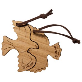 Mr. & Mrs. Panda Couple Keyring Turtle Doves Togetherness - Gift, Valentine's Day Gift, Symbol of Love, Wife, Keyring, neutral