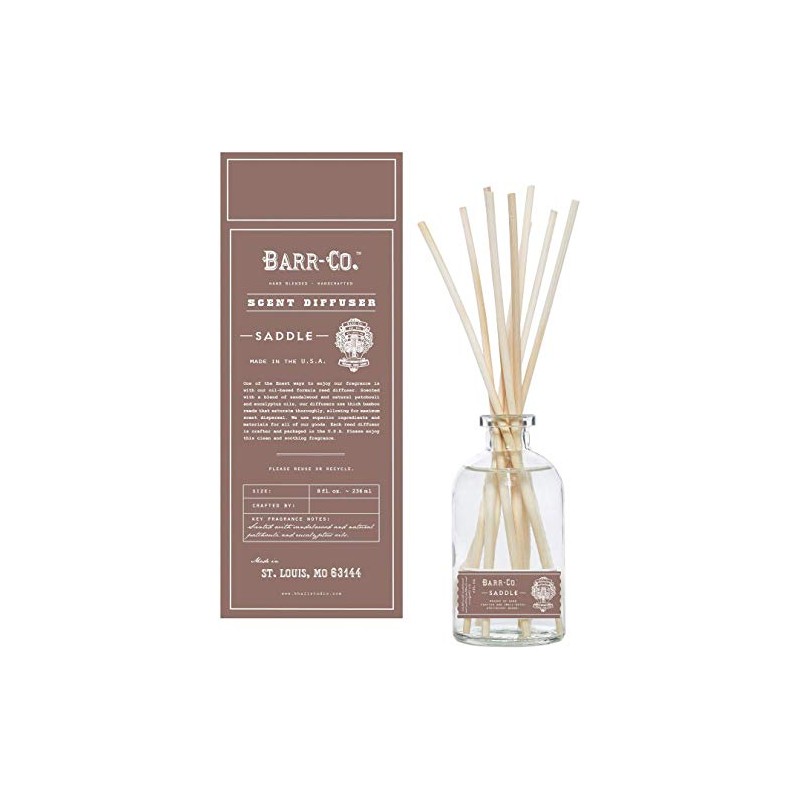 BARR-CO Saddle Scent Reed Diffuser Kit