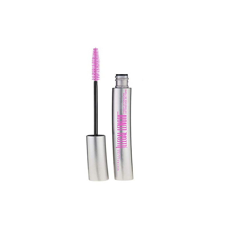 MAYBELLINE New York Illegal Length Fiber Extensions rímel lavable, 0.22