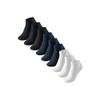 Uncover by Schiesser Men's Trainer Socks, Pack of 9, black