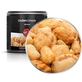 5 x 90 g nut mix, BBQ peanut mix with nut variants, seasoned in dough jacket, 22% protein