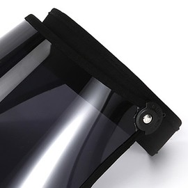 Pepcyo Women's Sun Visor, Rain Hat, UV Protection, Arm Cover Included, Rain Visor, Rain Gear, UV Hat