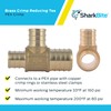 SharkBite 1-1/4 x 1-1/4 x 1/2 Inch Brass Crimp Reducing