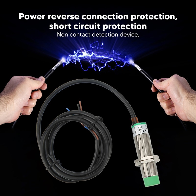 Inductive Proximity Sensor Waterproof Non Contact Approach Sensor Switch M18