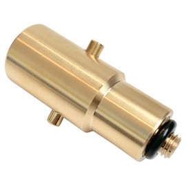 ROEDER-Gas Bayonet LPG Car Gas Adaptor 10 mm, Brass, 72 mm, M10