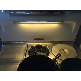 LumilineLives 11.75" or 17.75" LED Replacement Bulb for Old lumiline Kitchen Stove Bulb (White, 11.75")