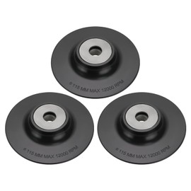 SG Store Plastic Angle Grinder Support Plate 115 mm Diameter Support Plate Compatible with M14 Internal Thread Disc Sander Angle Grinder Pack of 3
