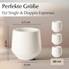 Miamio Espresso Cups Set of 4 without Handle (90 ml),