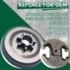 0.325" 7T Clutch Drum Sprocket Kit Worm Gear Needle Bearing