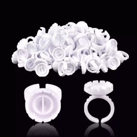 Velika 500 Pzas Anillo Flor Pestañas Ruso Lashistas 5 Pack De 100