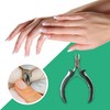 Cuticle Trimmer with Non-Slip Grip Handle Professional Stainless Steel Cuticle