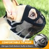 BARKLESS Short Snout Dog Muzzle, Breathable Mesh Flat Faced Muzzle