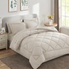 CozyLux King Comforter Set with Sheets 7 Pieces Bed in