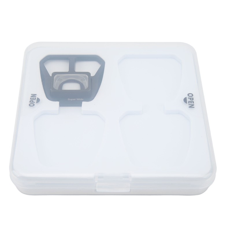 External Wide Angle Lens Filter HD Optical Glass Lens Aluminum