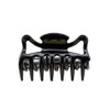 2Stk Haarkralle ca 6cm lang in schwarz - Made in Germany - WeLoveBeads