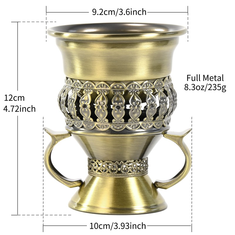 Incense Burner Bakhoor Insence Holder Insencents Resin Burners Frankincense Charcoal