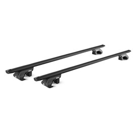 OMAC Roof Rack Cross Bars Luggage Carrier for Subaru Crosstrek 2018-2024 Alu Black 2X