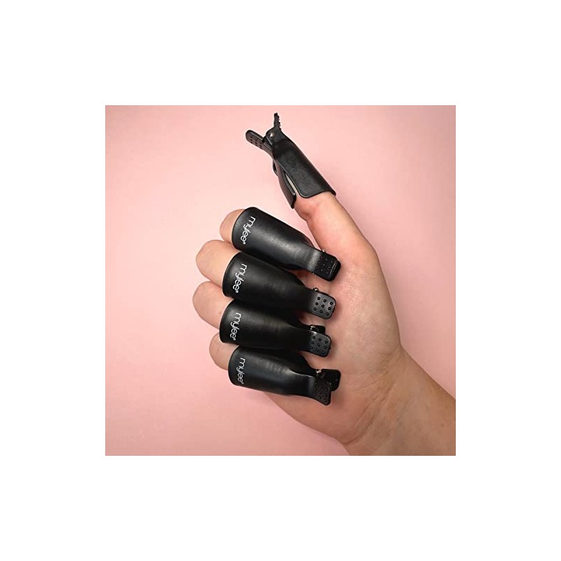 Gel Polish Soak Clips (Pack of 10) - UV/LED Nail