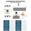 DIHOOL Heavy Duty Battery Disconnect Switch, 400 Amp DC Circuit