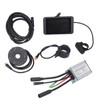 15A Electric Bike Controller Kit Waterproof LCD8H Meter Bicycle Conversion