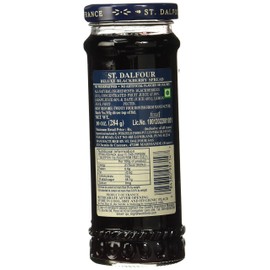 Charles Jacquin-St.Dalfour Consrv, Blk Rasp, 100%Fruit, 10-Ounce (Pack of 6)