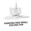 LIFKOME Compact USB Fan with Timer Versatile Hanging Ceiling Design