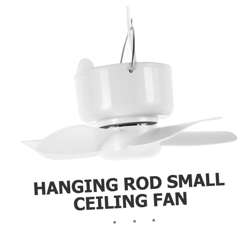LIFKOME Compact USB Fan with Timer Versatile Hanging Ceiling Design