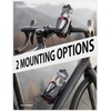 Lamicall Adjustable Bike Water Bottle Holder – [Hidden Tracker Storage]