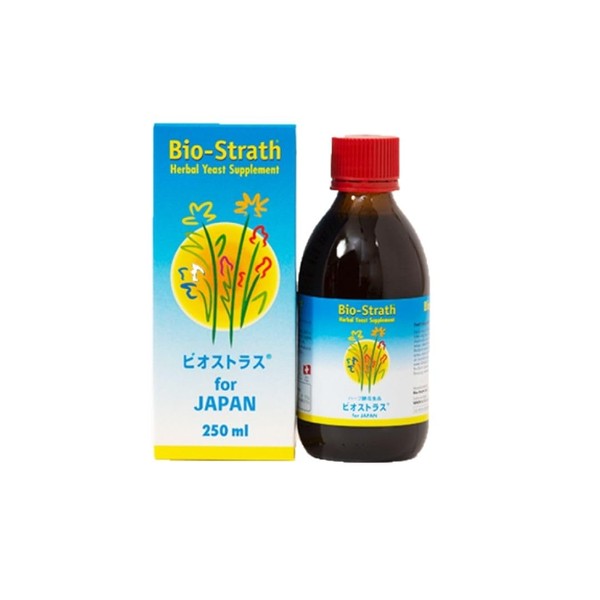 Bio-Strath 250ml Liquid Supplement, Swiss Born Yeast Fermentation for People and Pets, 60 Herbs, Vitamins, Minerals, Iron, Coenzyme, 61 Nutrients