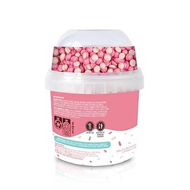 Nad's Waxing Dots - Cuentas de cera dura de fresas y crema, fórmula sin tiras para microondas para mujeres