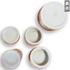 Pottery Modern Buddhist Tools Set of 5 "Yui Hana" (Round
