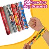 CZWXOXO 24 Pcs Race Car Party Decorations Favors Racing Bracelet